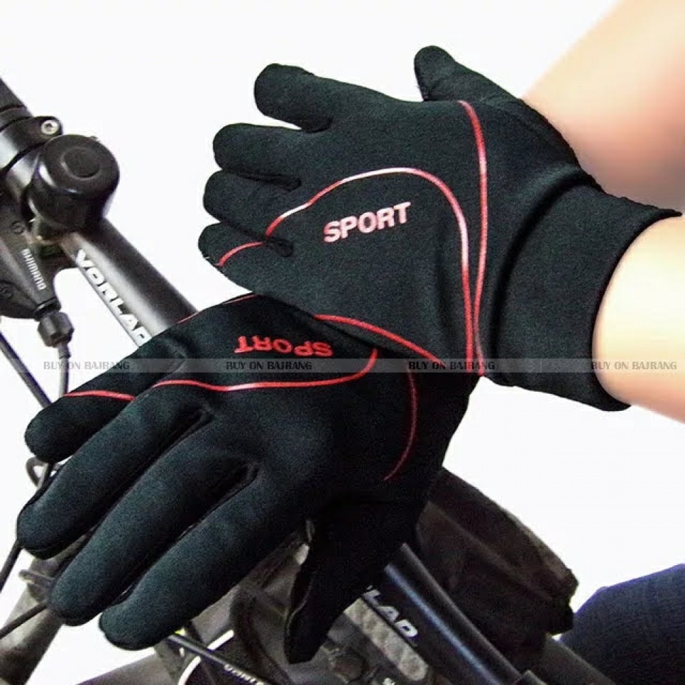 Cycling Sports Gloves For Men Winter Plus Velvet Thickening Non Slip Touch Screen Gloves Cycling Sports Gloves For Men Winter Plus Velvet Thickening Non Slip Touch Screen Gloves