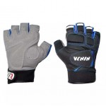 Ninja Half Gloves For Men - Black & Blue Ninja Half Gloves For Men - Black & Blue