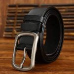 Vintage Style Pin Buckle Cow Genuine Leather Belts Vintage Style Pin Buckle Cow Genuine Leather Belts