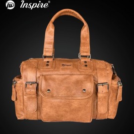 PU Leather Short Travel Sports Handbag