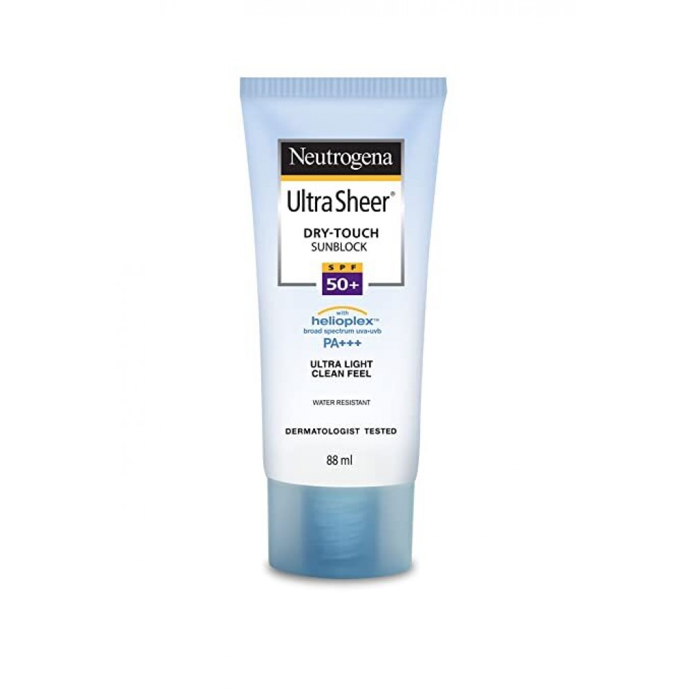 Neutrogena Ultra sheer Sunscreen SPF 50+ | Ultra light  for oily and dry skin - 30ml
