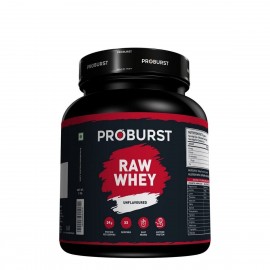Proburst Raw Whey 1 Kg Unflavored Whey Protein for Bodybuilding