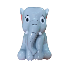 Handmade  Elephant Piggy Bank - CLAY