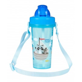 BuddsBuddy Straw Sipper with Adjustable Strap - 350ml