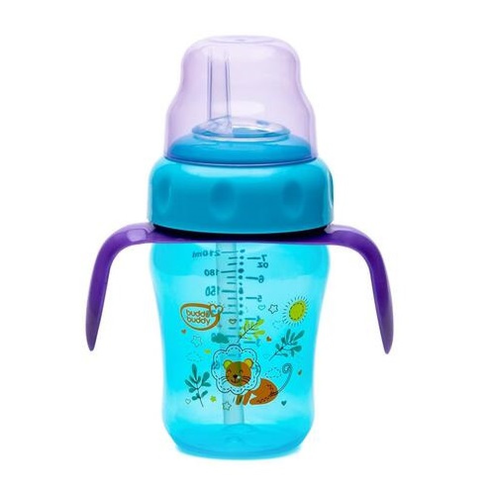 BuddsBuddy Momo 2 in 1 Sipper Cup (Spout+Straw)- 210ml BuddsBuddy Momo 2 in 1 Sipper Cup (Spout+Straw)- 210ml