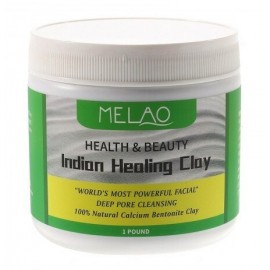 Melao Indian Healing Clay 1 pound | Facial Deep Pore Cleansing