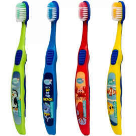 BuddsBuddy Multi Aqua Kids Toothbrush (2pc)