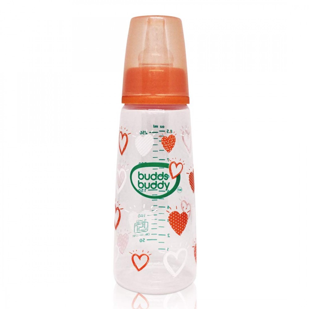 Buddsbuddy Premium Feeding Bottle 1pc - 250ml  Buddsbuddy Premium Feeding Bottle 1pc - 250ml
