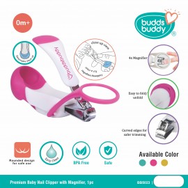 Premium Baby Nail Clipper with Magnifier