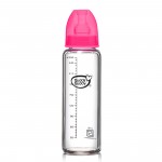 BuddsBuddy CHOICE+ Glass Feeding Bottle (1pc) - 250ml BuddsBuddy CHOICE+ Glass Feeding Bottle (1pc) - 250ml