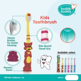 BuddBuddy Tom Kids Toothbrush (1pc)