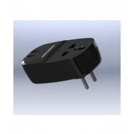 Digicom Power Adapter | 1 Universal Socket | 2 USB Charging Ports  Digicom Power Adapter | 1 Universal Socket | 2 USB Charging Ports
