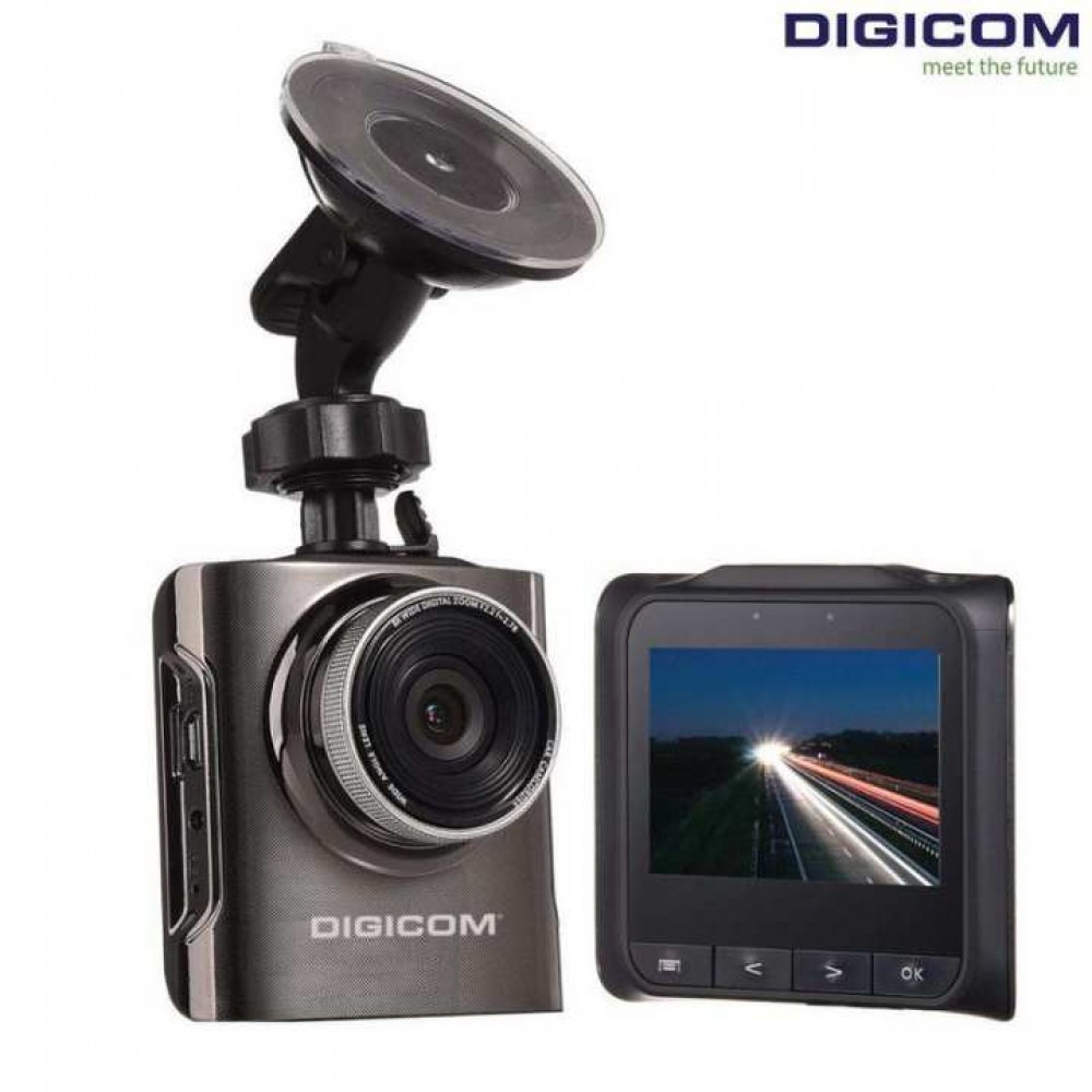 Digicom Full HD Dash Board Camera | Titanium Digicom Full HD Dash Board Camera | Titanium