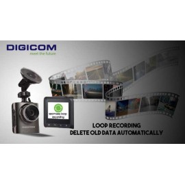 Digicom Full HD Dash Board Camera | Titanium Digicom Full HD Dash Board Camera | Titanium