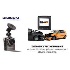 Digicom Full HD Dash Board Camera | Titanium Digicom Full HD Dash Board Camera | Titanium