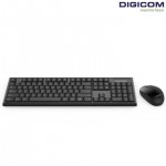 Digicom Wireless Keyboard Plus Mouse Combo | 2.4 G Wireless Digicom Wireless Keyboard Plus Mouse Combo | 2.4 G Wireless