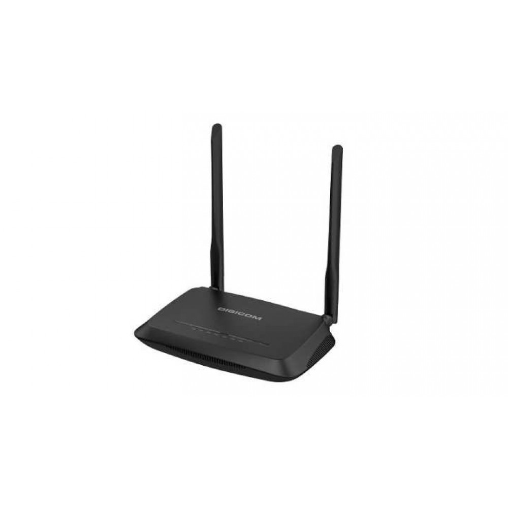 Digicom 300Mbps DSL WiFi Wireless-N Router | Black Digicom 300Mbps DSL WiFi Wireless-N Router | Black