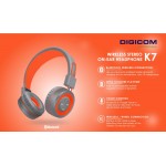 Digicom K7 Wireless On-Ear Headphone Digicom K7 Wireless On-Ear Headphone