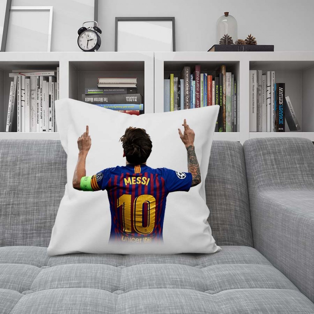 Lionel Messi Cushion Cotton Pillow Lionel Messi Cushion Cotton Pillow