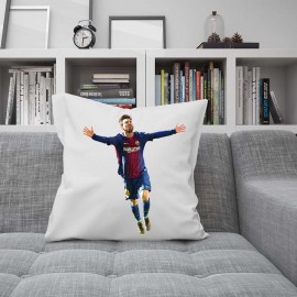 Personalized Lionel Messi Cushion Cotton Pillow