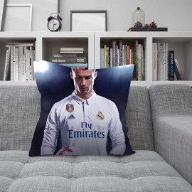 Customized Cristiano Ronaldo Printed Cushion ( 13X13inch )