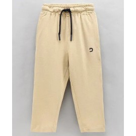 Doreme Full Length Solid Track Pants - Black White