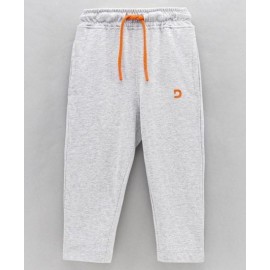 Doreme Full Length Solid Track Pants - Black White