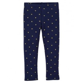 Carter's Heart Cozy Leggings - Blue