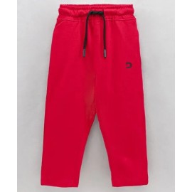 Doreme Full Length Solid Track Pants - Black White