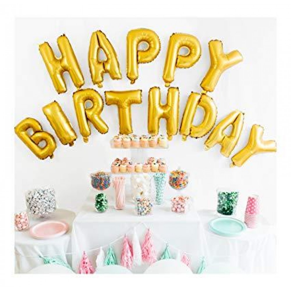 Happy Birthday Party Balloon for Decoration | Customize Birthday Banner Balloon Happy Birthday Party Balloon for Decoration | Customize Birthday Banner Balloon