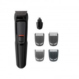 Philips Series 3000 6-in-1 Multi Grooming Kit for Beard with Nose Trimmer Attachment 