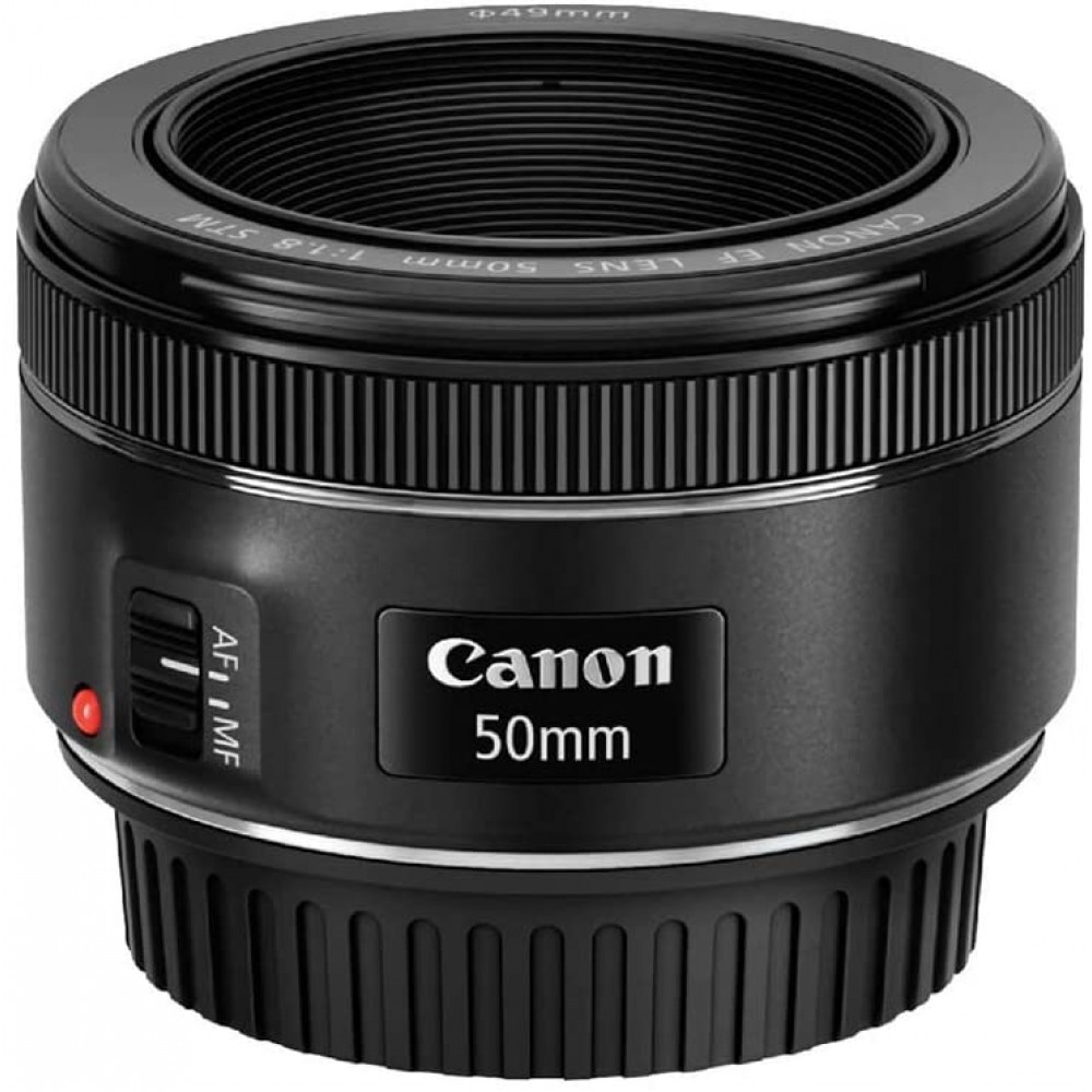 Canon EF 50mm f/1.8 STM Lens - Black Canon EF 50mm f/1.8 STM Lens - Black
