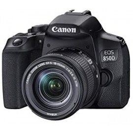 Canon EOS 850D EF-S 18-55mm IS STM Kit (16GB SD Card) DSLR Camera - Black Canon EOS 850D EF-S 18-55mm IS STM Kit (16GB SD Card) DSLR Camera - Black