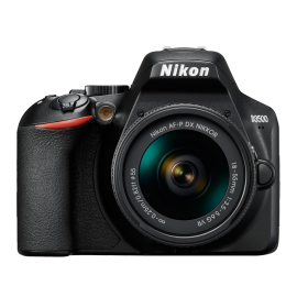 Nikon D3500 W/ AF-P DX NIKKOR 18-55mm f/3.5-5.6G VR - Black