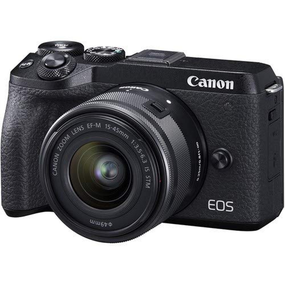 Canon M6 Mark II 32.5MP + EF-M 15-45mm f/3.5-6.3 is STM Lens Canon M6 Mark II 32.5MP + EF-M 15-45mm f/3.5-6.3 is STM Lens