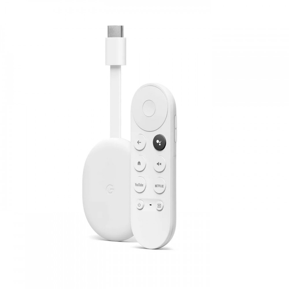 Google Chromecast With Google TV - White Google Chromecast With Google TV - White