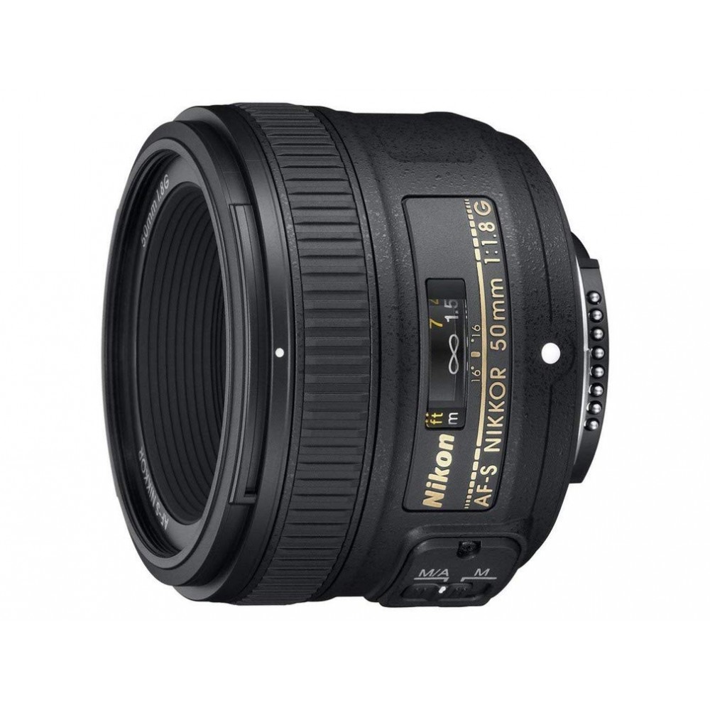 Nikon AF-S Nikkor 50 mm f/1.8G Prime Lens - Black Nikon AF-S Nikkor 50 mm f/1.8G Prime Lens - Black