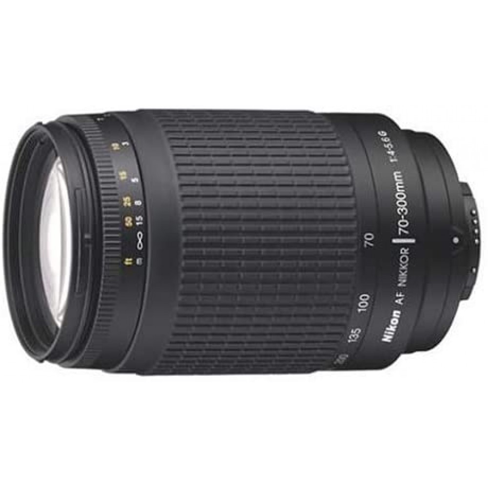 Nikon 70-300 mm f/4-5.6G Zoom Lens with Auto Focus for Nikon DSLR Cameras Nikon 70-300 mm f/4-5.6G Zoom Lens with Auto Focus for Nikon DSLR Cameras