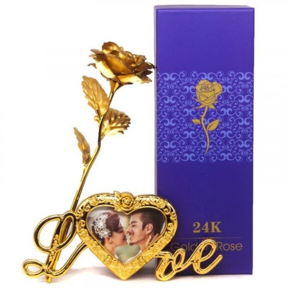 24K Gold Rose For Valentines Day Special Gift 24K Gold Rose For Valentines Day Special Gift