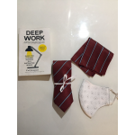 Men's Tie, Pocket Square & Mask Set