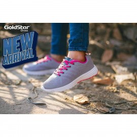 GoldStar Alba Shoes For Women - Gray Pink