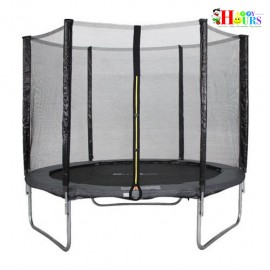 Trampoline With Enclosure Safety Net - 12ft | Powerful Loading Capacity | Kids And Adult