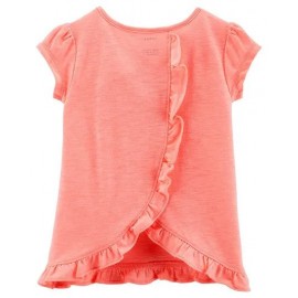 Carter's Cat Mermaid Jersey Tank - Peach 