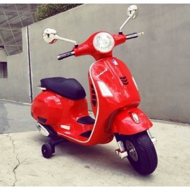 Vespa Rechargeable Battery Operated Ride-on Scooter for Kids- 3 to 7yrs Vespa Rechargeable Battery Operated Ride-on Scooter for Kids- 3 to 7yrs