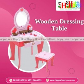 Wooden Dressing Table for Kids
