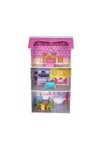 Wooden Doll House -1093