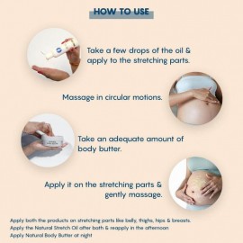 The Moms Co. Natural Stretch Marks Bundle