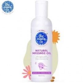 The Moms Co. Natural Massage Oil With Mono Cartons - 100ML