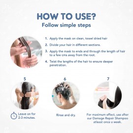 The Moms Co. Natural Damaged Control Hair Mask - 175ml The Moms Co. Natural Damaged Control Hair Mask - 175ml