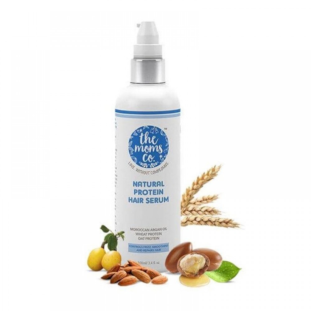 The Moms Co. Natural Protein Hair Serum - 100ml The Moms Co. Natural Protein Hair Serum - 100ml